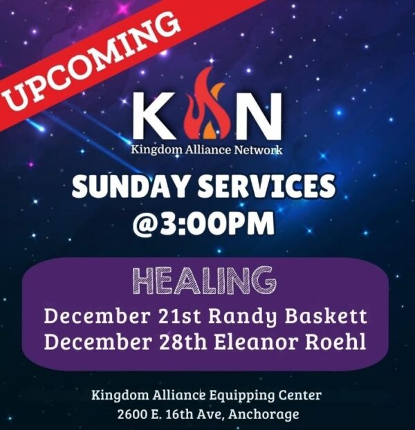 Sunday services in December 2025